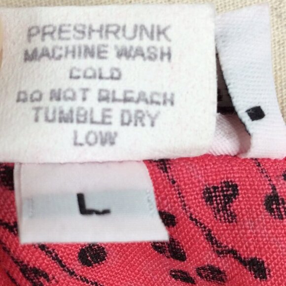 HABITAT Tank Dress Womens Size Large 100% Linen Sleeveless Sundress Floral - Picture 10 of 10